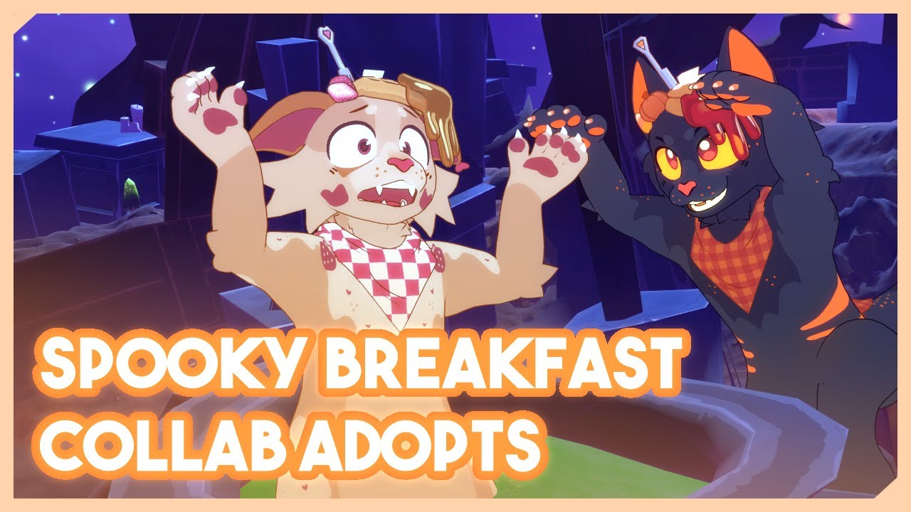 Spooky Breakfast Collab Adopts!