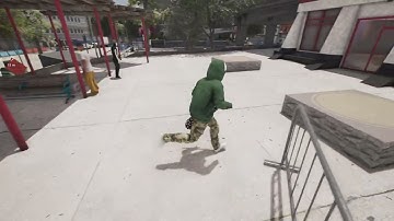 Session: Skate Sim | Makeshift gap to grind pt. 1/2