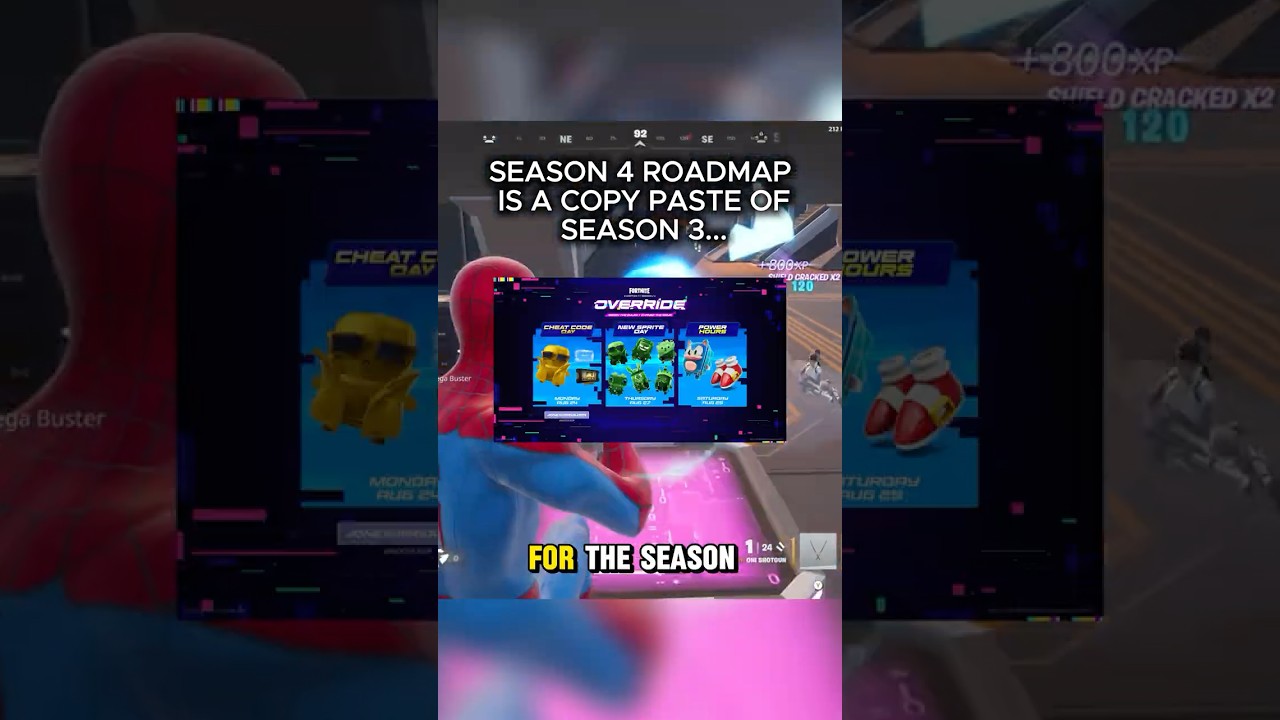 Fortnite Season 4 Copy Paste Of Season 3