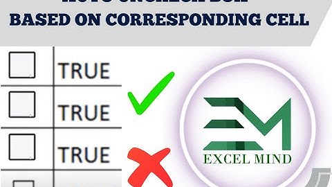 Auto Uncheck checkBox If Corresponding Cell Task Removed