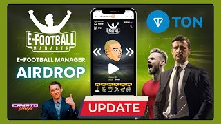 E-FOOTBALL UPDATE ⚽️ FREE PLAY TO AIRDROP MINI GAME on TON + TAP TO EARN ⚽️ FULL GAME COMING Q3 2024 screenshot 4