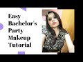 Easy bachelors party makeup tutorial  all things under 1000  payal dam