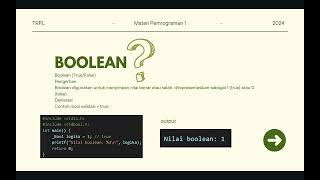 Belajar Pemrograman Bahasa C - Tipe Data, Declaration #3