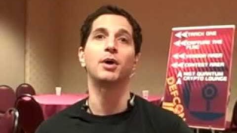 Defcon Hacker Jeff Moss CNET 2008