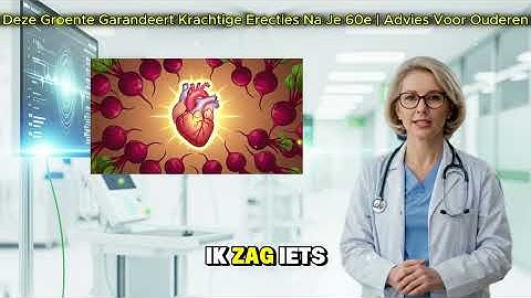 Deze Groente Garandeert Krachtige Erecties Na Je 60e | Advies Voor Ouderen