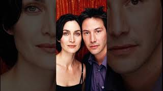trinity &amp; neo [mom &amp; dad] #thematrix #neo #trinity #keanureeves #wachowski #moviequotes #celebrities