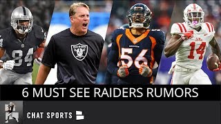 Raiders rumors: with 3 picks in the 1st round of 2019 nfl draft
oakland rumors have been buzzing. what will mike mayock and jon gruden
...