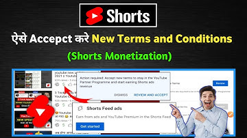 How to Accept New YouTube Term on Mobile | New YPP Terms 2023 | Shorts Monetization Update 2023