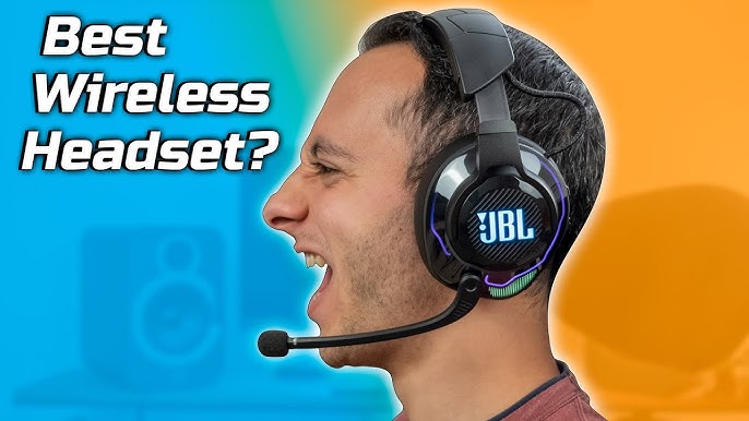 JBL Quantum 360P Wireless headsets for Console - YouTube