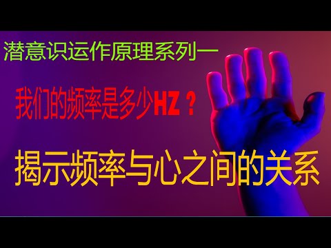 爱冥想|潜意识运作原理1|我们的感官如何收发频率