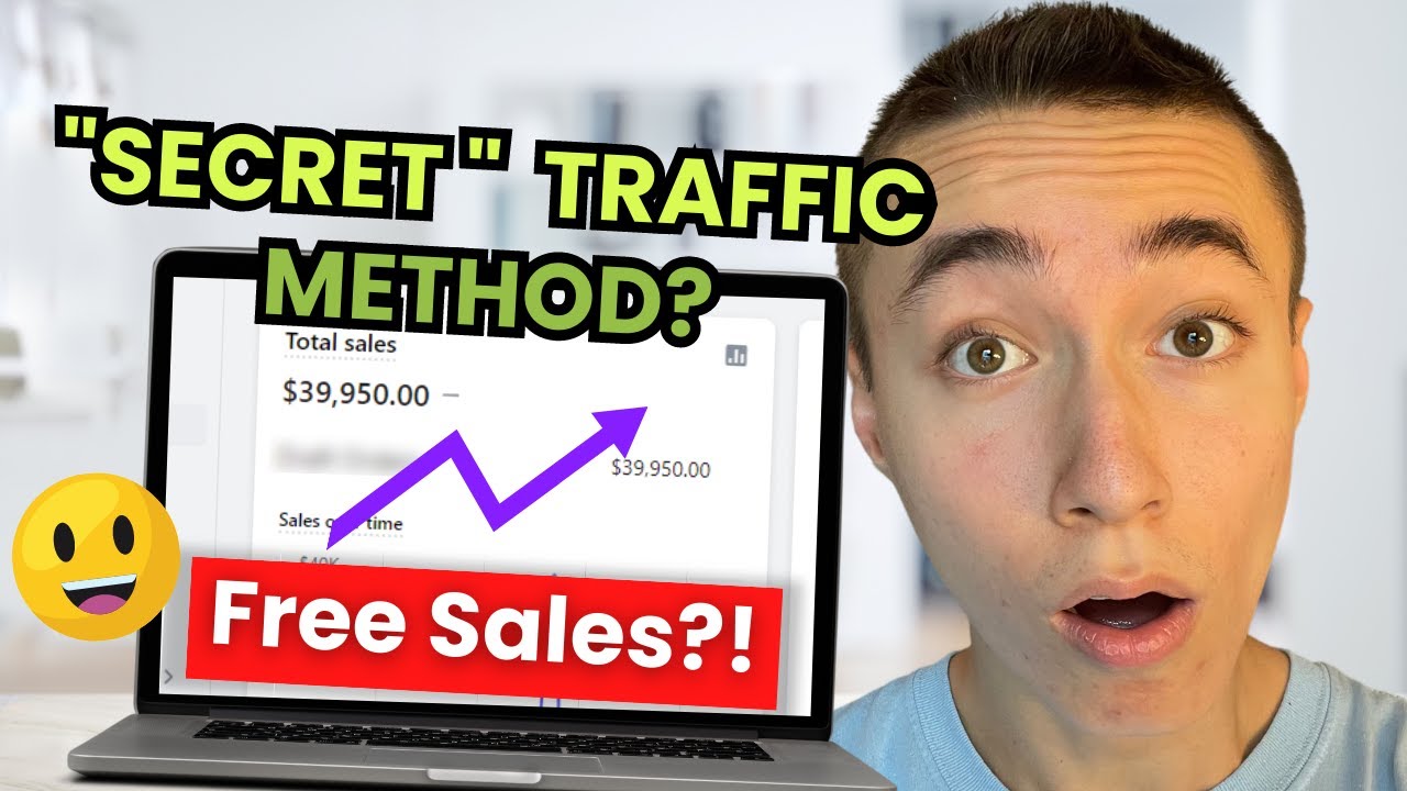 This "Secret" Traffic Method Can Explode Your Shopify Brand's Growth | Shopify Organic Sales 2023
