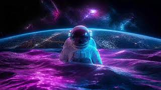 4 Hours Astronaut Above Earth | Silent 4K Cosmic Aurora Screensaver & Space Background screenshot 5