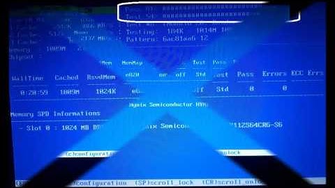 TEST DE MEMORIAS MEMTEST INCAP