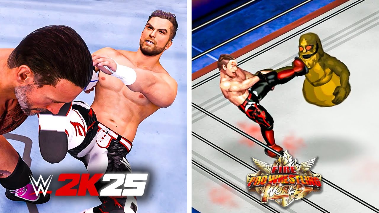 Hitting a TASTE OF DANGER in EVERY WWE Game!