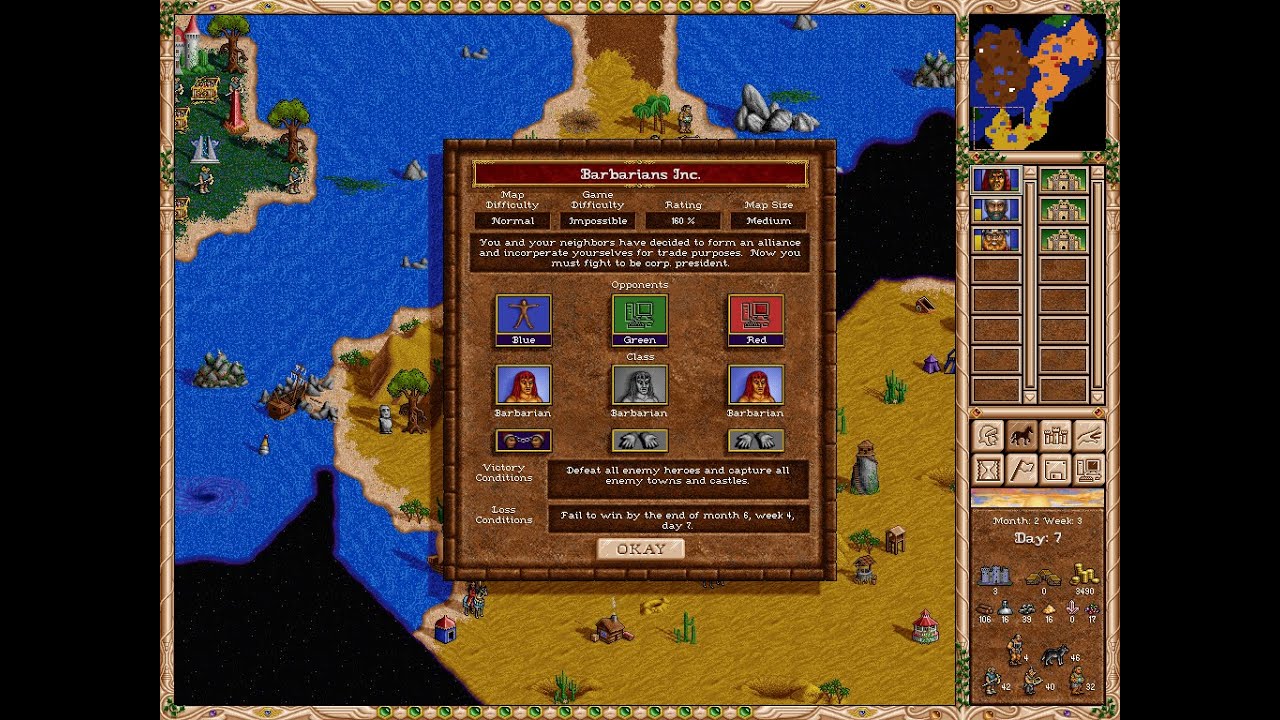 fheroes2 ( Barbarian Inc. ) - YouTube