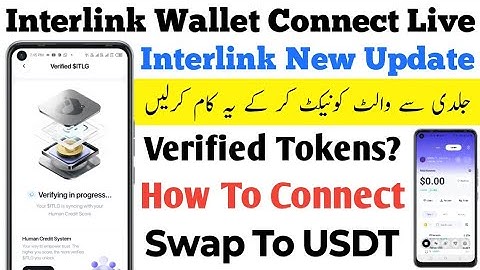 Interlink Wallet Connect Live Full Guide | Swap | Human Credits | Verified $ITLG Tokens? | Money