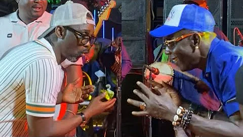 EPIC MOMENT : SEE HOW ALABI PASUMA AND YORUBA NOLLYWOOD ACTOR SCATER THE STAGE WITH EXPLOSIVE DANCE 