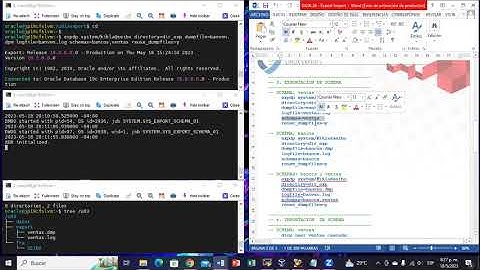 Curso DBA Oracle 19c - Backup - expdp - impdp - Exportación e Importación de Datos - 18-05-2023