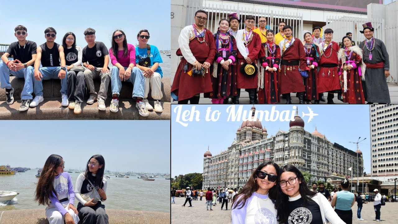 My first vlog/Leh to Mumbai ✈️