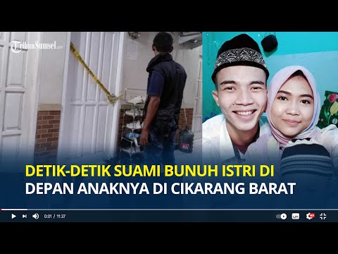 Detik-detik Suami Bunuh Istri di Depan Anaknya di Cikarang Barat, Pelaku Sempat Jemur Baju