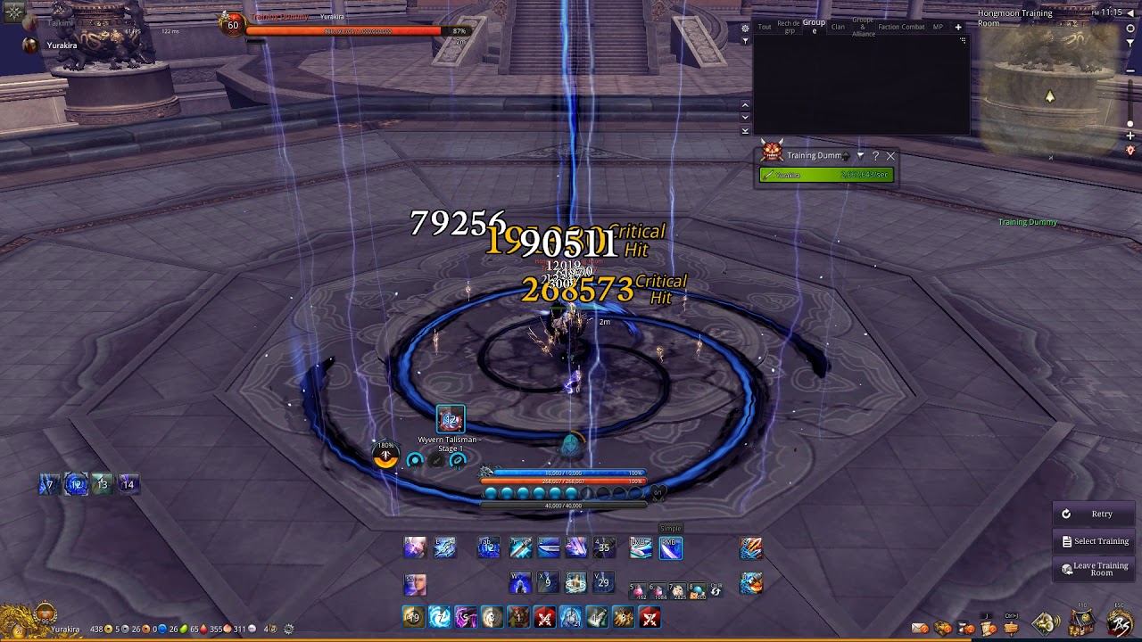 -Blade & Soul- BM Rotation Spectral (3rd Spec)  (Burst + DPS + 2ème burst)