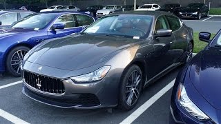 Maserati Ghibli Q4 Center Dash Controls Overview
