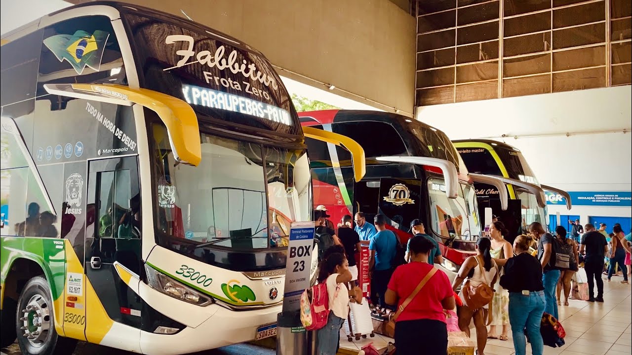 ONDE OS CAMINHOS DO BRASIL SE CRUZAM! Movimentação Rodoviária em Goiânia 