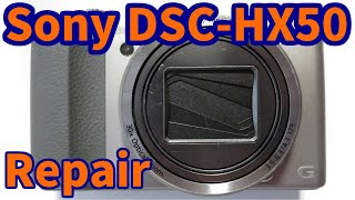 Sony DSC-HX50 'Turn power off then on' Investigation of the cause of failure