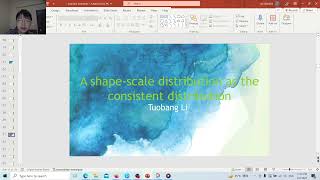 Quantile I-Statistics | A Shape-Scale Distribution as the Consistent Distribution