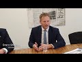 Grant Shapps and Jake Berry visit Yorkshire Post Newspapers. 9th January 2020