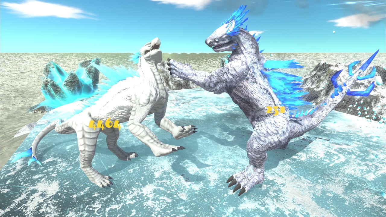 Old Shimo vs New Shimo Power Test - Animal Revolt Battle Simulator