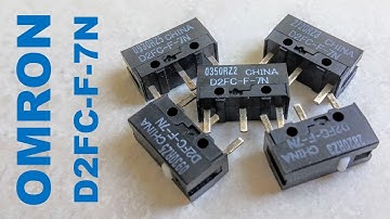 Authentic OMRON D2FC-F-7N High Quality Mouse Microswitches
