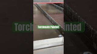 Plasma Table painted. Much needed TLC #gatorpit #welding