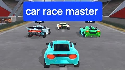 car race master 3d game play level 6 - android game play - لعبة سباق سيارات