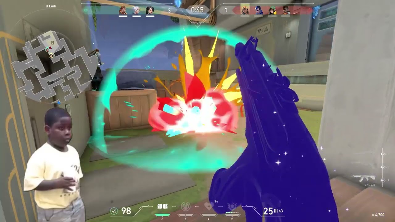 Brim gave me best gun skins | ft Valorant #2 | noob gameplay
