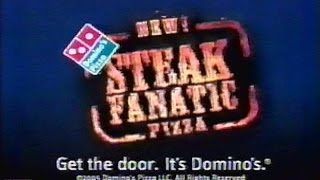 Dominos Steak Fanatic Pizza 2005
