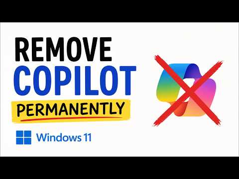 How to Remove Copilot from Windows 11 (Permanently)
