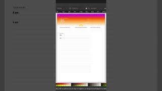 Day 13: Designing the First Light Daily Planner in Inkscape | Printable Etsy Product Creation