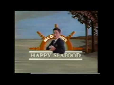 懐かCM １９９２年 １月 マクドナルド ハッピーシーフード 陣内孝則