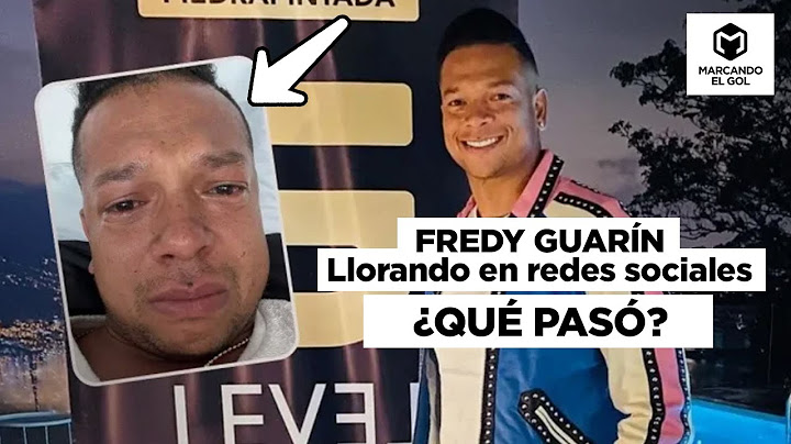 Fredy Guarin llorando en redes sociales ¿QUÉ PASÓ?