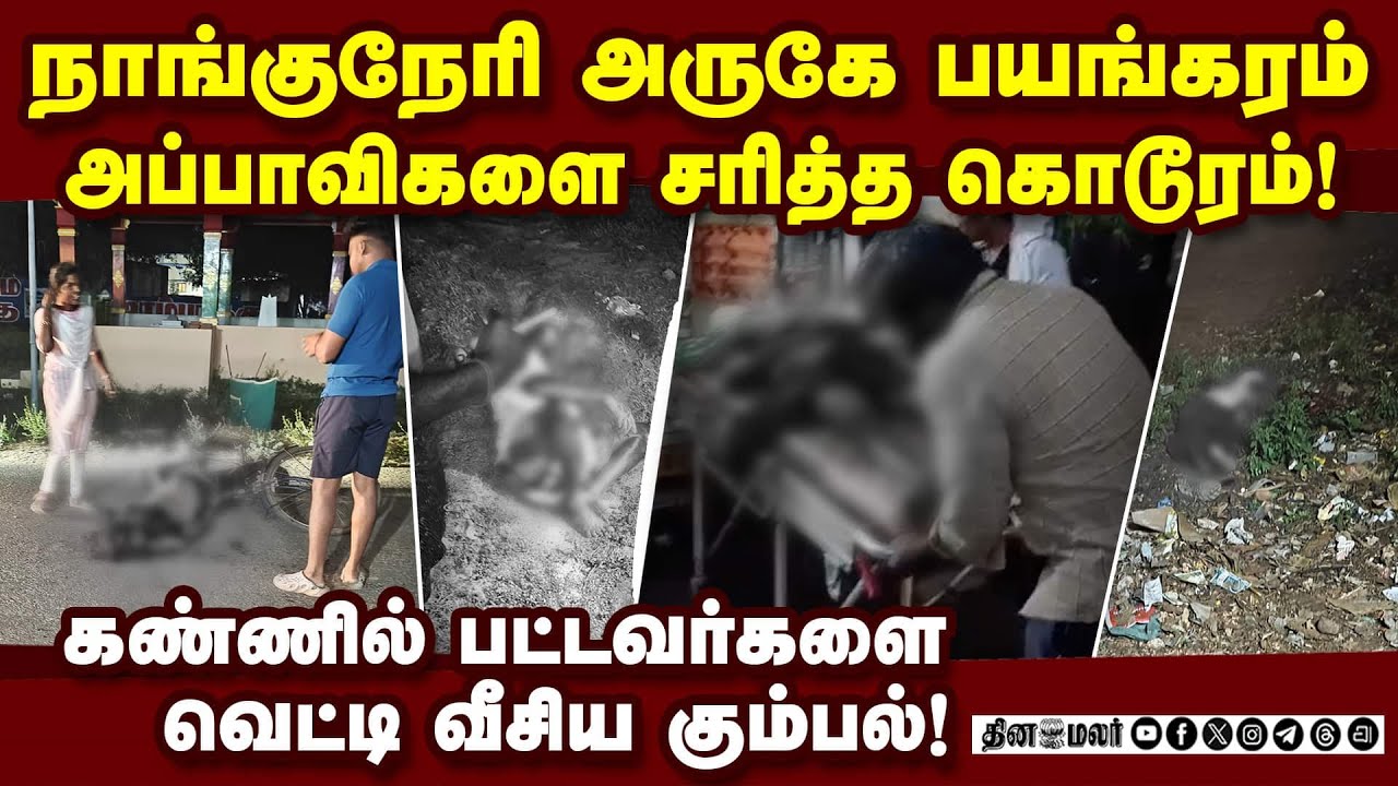 நெல்லையை உலுக்கிய பயங்கர சம்பவம்! குண்டு வீசி வெறியாட்டம் | Naguneri case | perumpathu | nellai case
