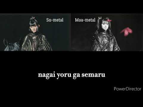 Babymetal Divine Attack -Shingeki- [Color coded lyrics ROMAJI]