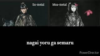 Babymetal Divine Attack -Shingeki- [Color coded lyrics ROMAJI]