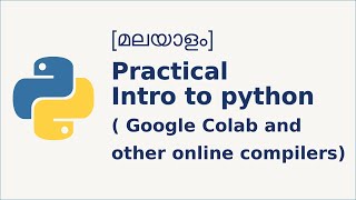 Python Intro - Google Colab and other online compilers #colab#googlecolab#onlinecompiler#programiz