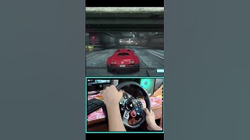 Need for Speed Most Wanted - Bugatti Veyron Super Sport Logitech G29 Steering Wheel