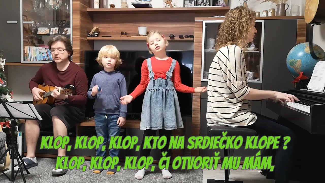Klop klop klop, kto na srdiečko klope - YouTube
