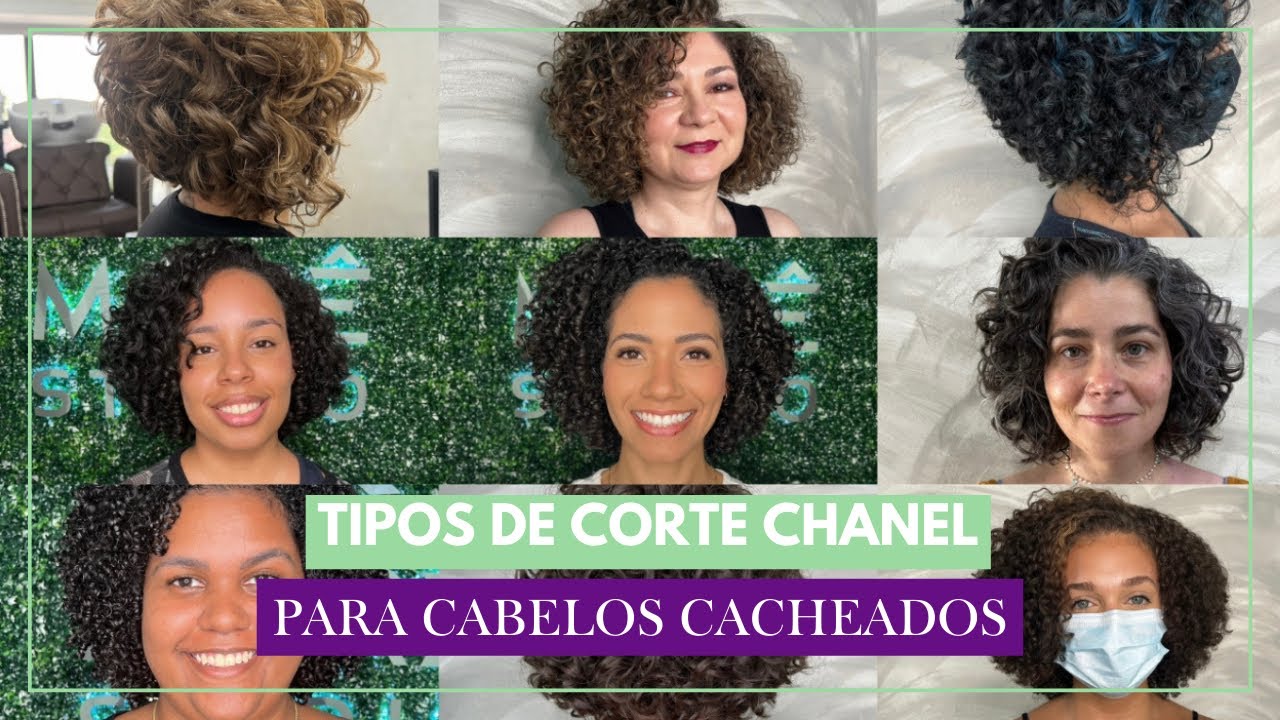 TIPOS DE CORTE CHANEL PARA CABELOS CACHEADOS - Tamires Maia