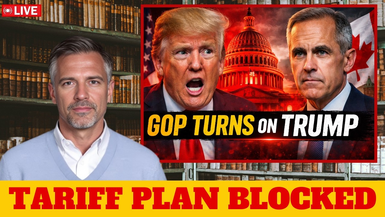1 Minute Ago: Congress HUMILIATES Trump — Republicans Join Democrats to BLOCK Canada Tariffs