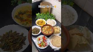 Day207-Dinner For Twokadi-Chawal,Dahi Vada