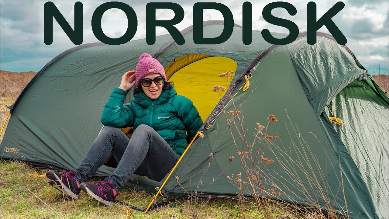 Nordisk Oppland pitching a tent for the first time! Do you remember pain? :(( - YouTube